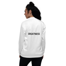 Load image into Gallery viewer, Grind,Grow,Greatness Unisex Bomber Jacket
