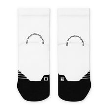 Load image into Gallery viewer, Our 1st Position is Prayer Ankle socks
