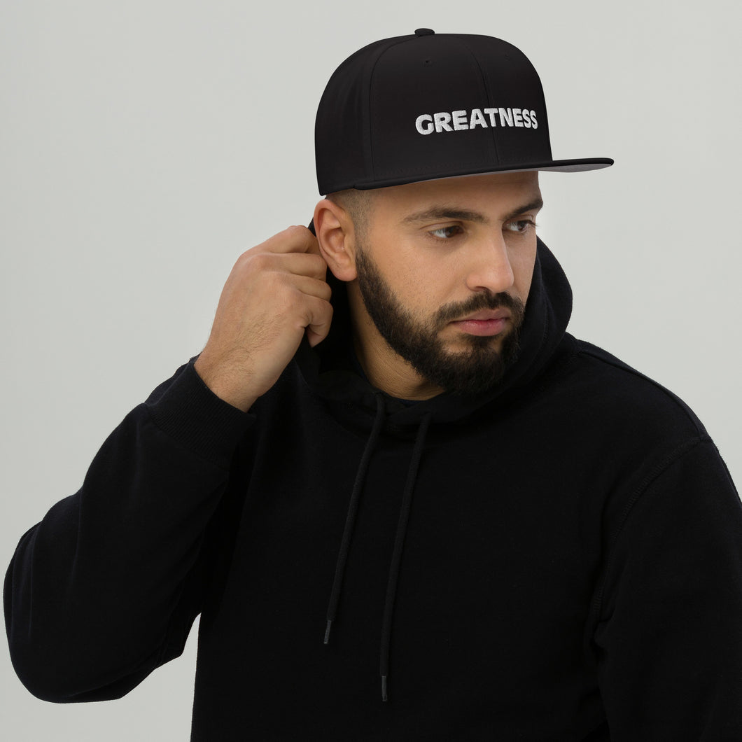 Greatness Snapback Hat