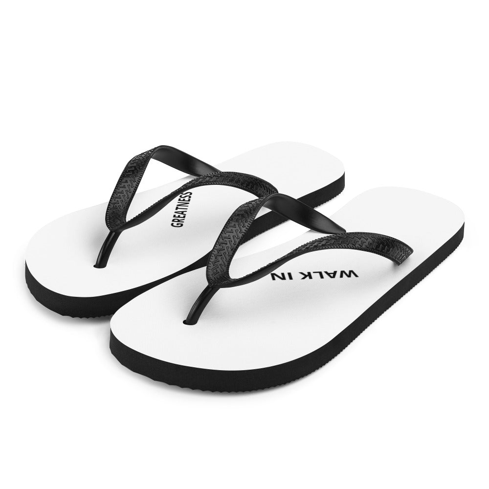 Walk in Greatness Flip-Flops