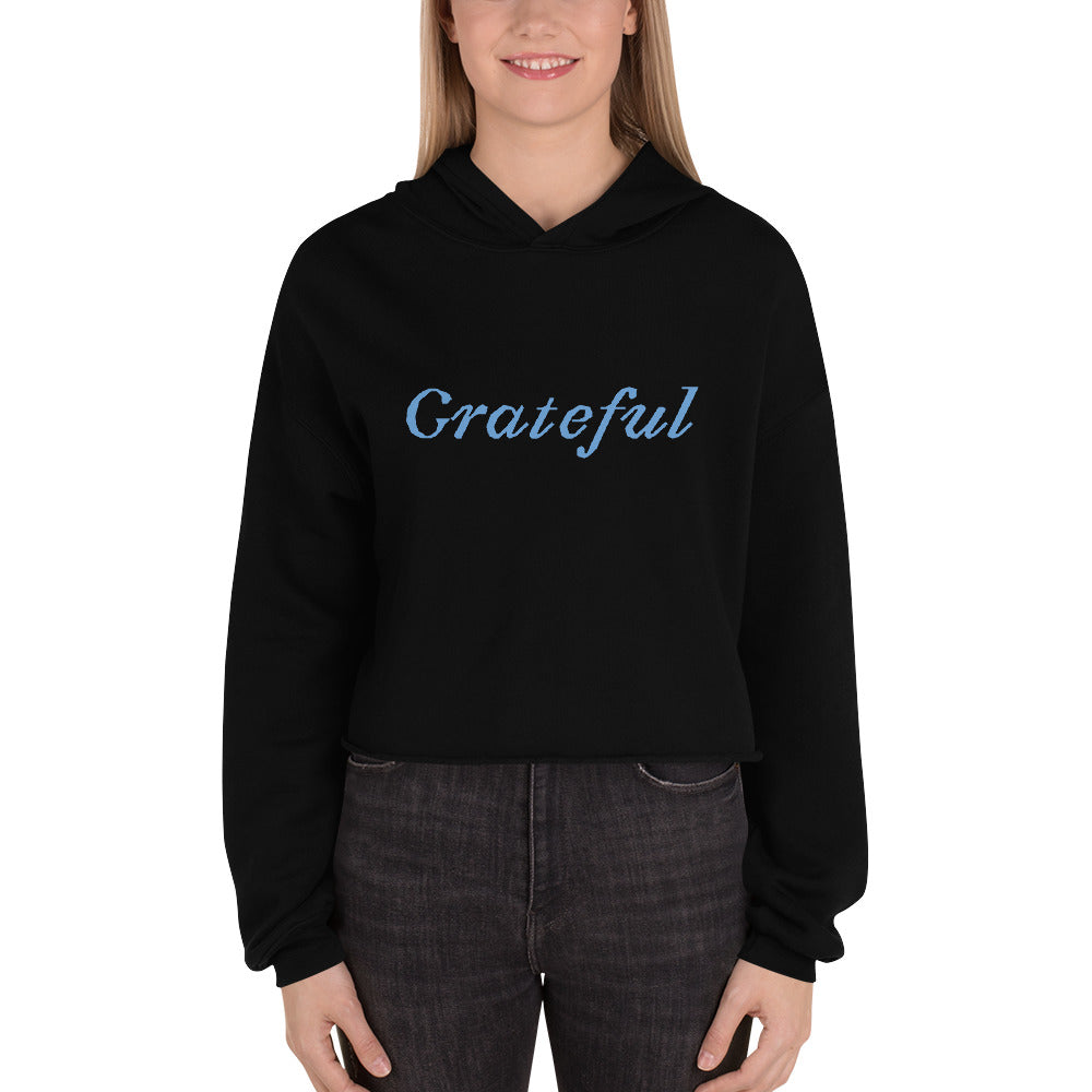 Grateful Crop Hoodie